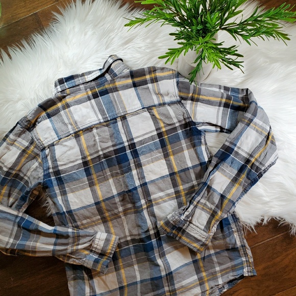 Bailey's PT Blue Plaid Button Down Shirt | XL - Picture 2 of 5